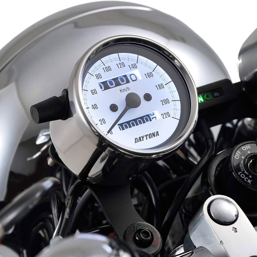 Amazon.co.jp: デイトナ(Daytona) バイク用 機械式 スピード